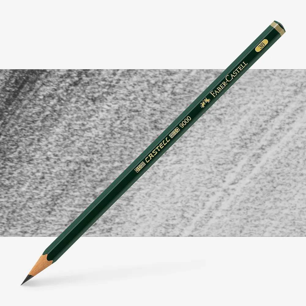 Faber-Castell : Series 9000 Pencil : 3B