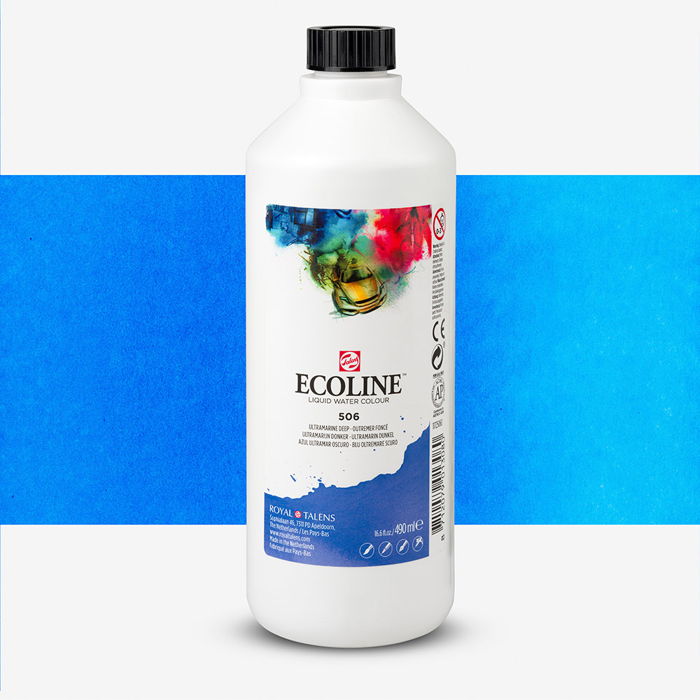 Royal Talens Ecoline Liquid Watercolour Ink 490ml
