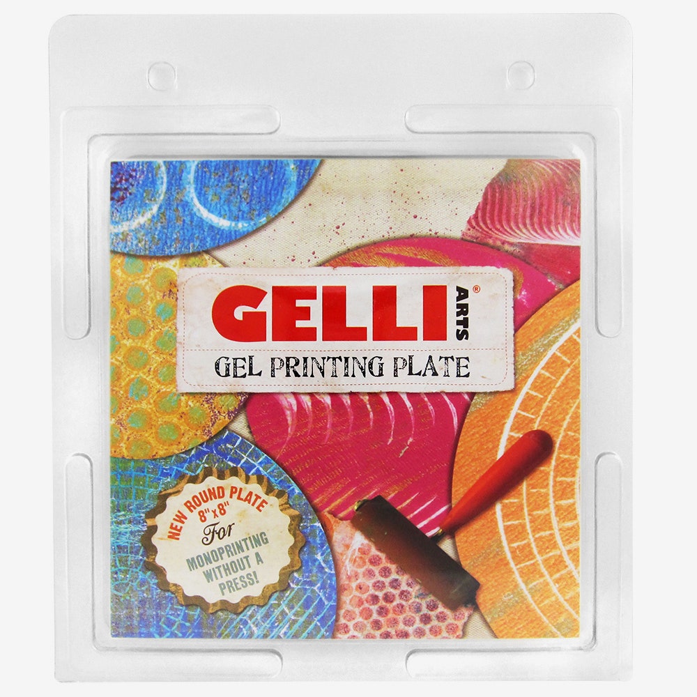 Gelli Arts : Gel Printing Plate : Round : 8in Diameter (Apx.20cm)