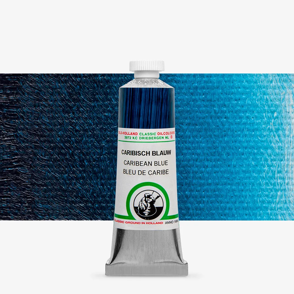 Old Holland : Classic Oil : 40ml Caribbean Blue