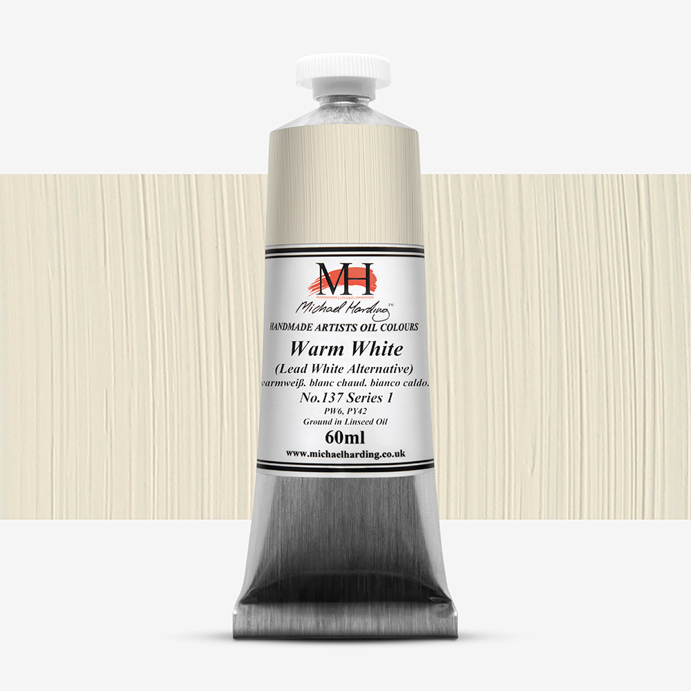 Michael Harding : Oil Paint : 60ml : Warm White (Lead White Alternative ...