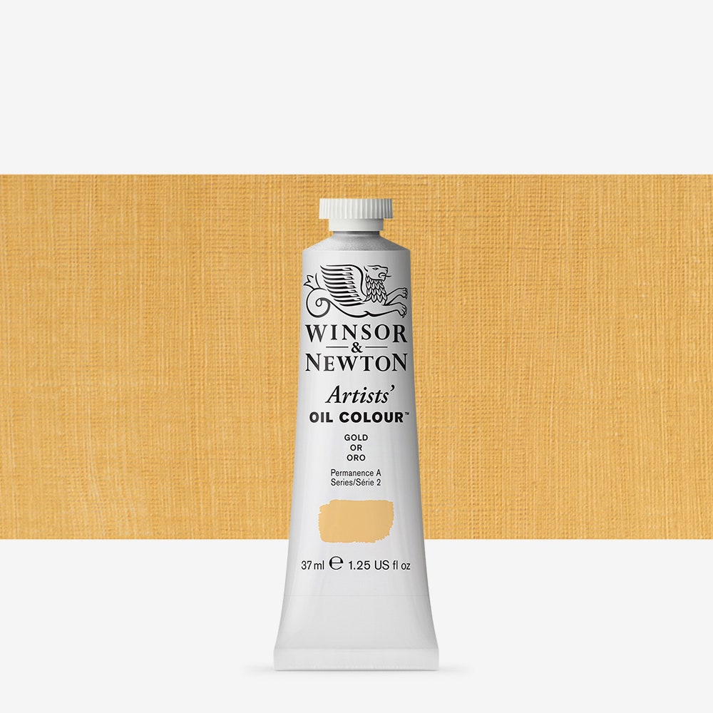 Winsor & Newton : Artists' : Oil Paint : 37ml : Gold