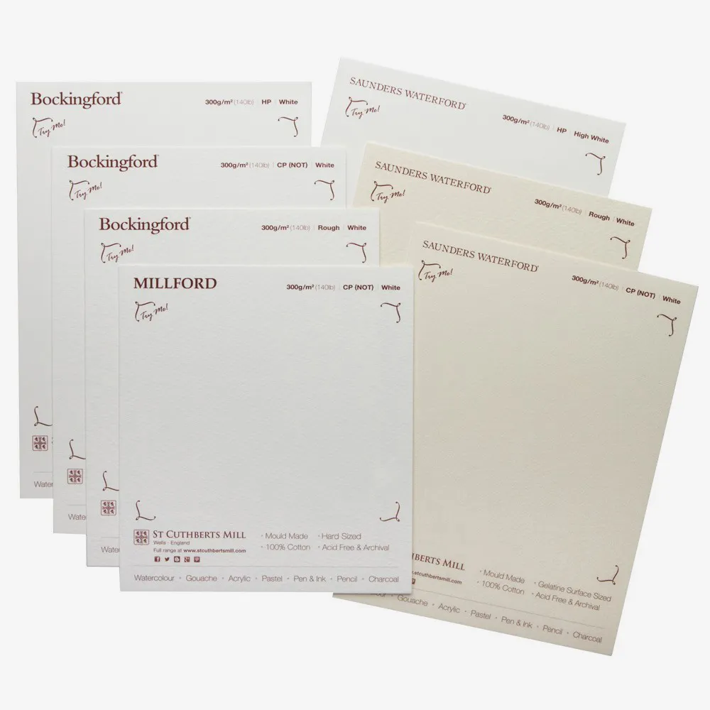 St Cuthberts Mill : Watercolor Paper : Sample Pack