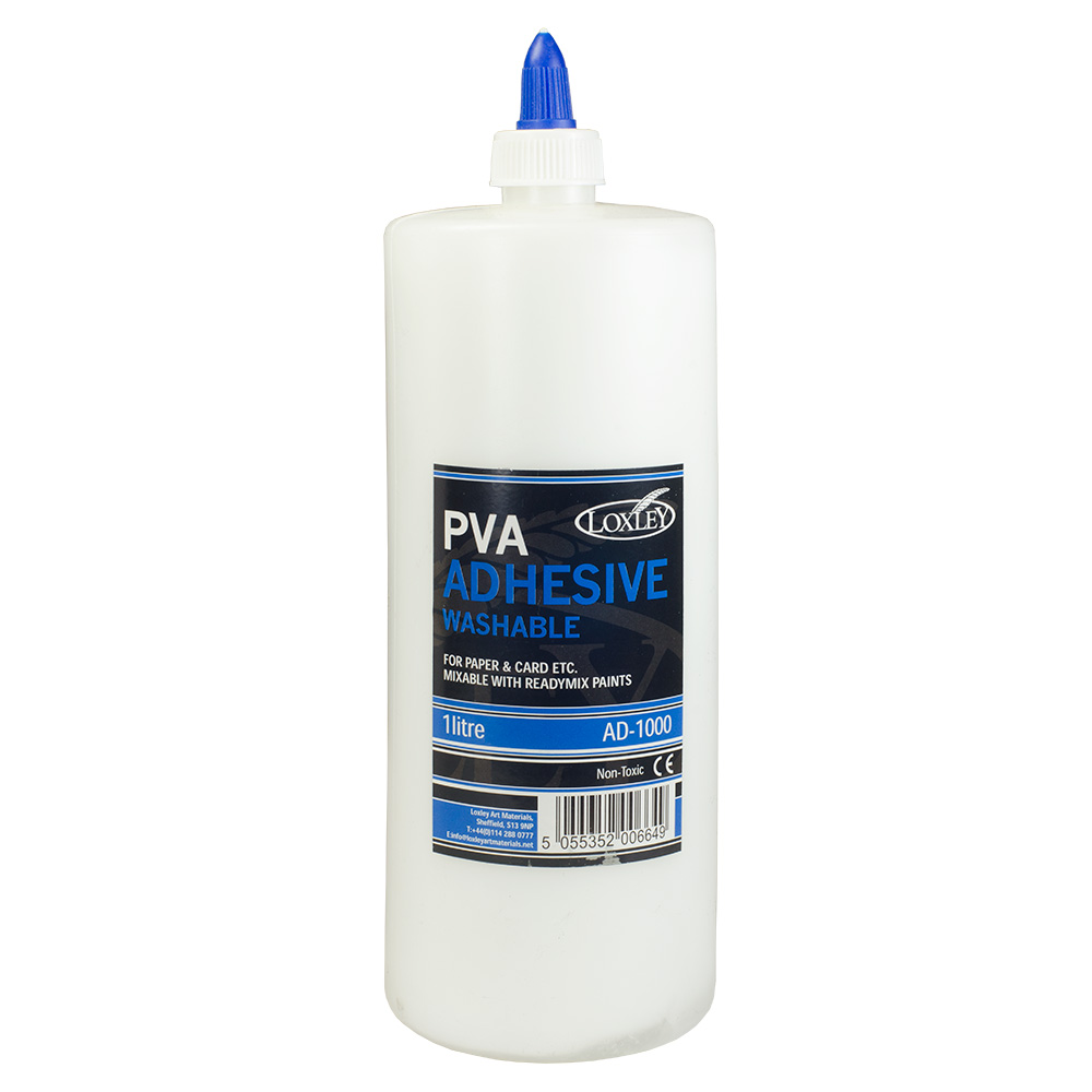 PVA Squeeze Bottle:750ml - Glue - The Craft Kit