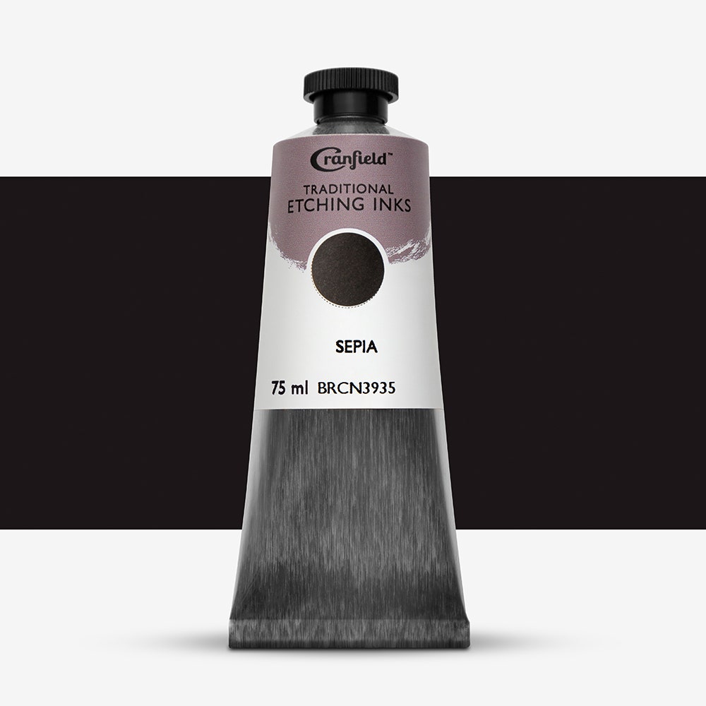 Cranfield : Traditional Etching Ink : 75ml : Sepia