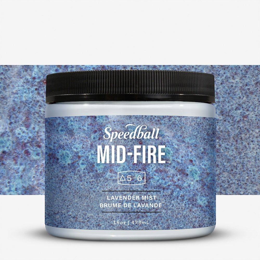 Speedball : Mid-Fire Glaze : 473ml : Lavender Mist