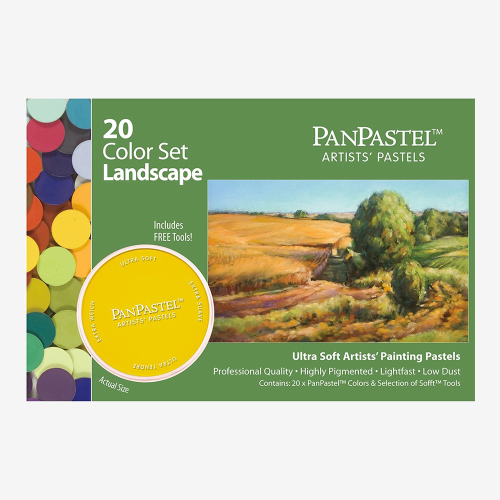 Panpastel : Set : Landscape : 20 Colours | Jackson's Art