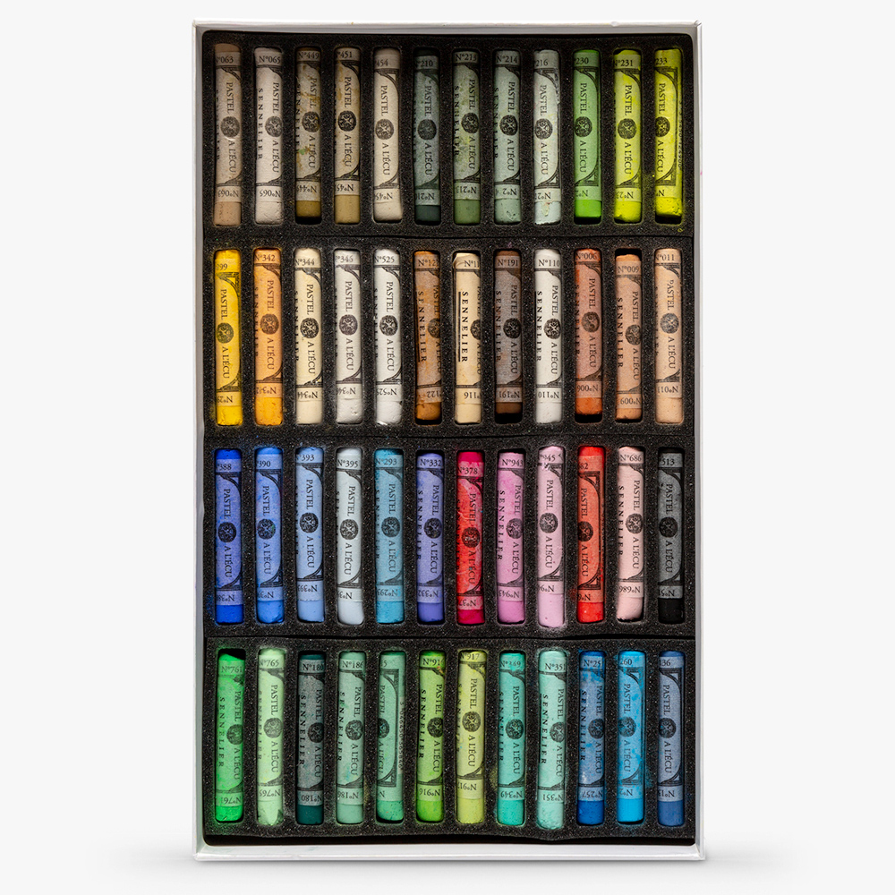 SENNELIER OIL PASTELS 48色セット Sennelier Soft Pastel : Full Stick : Set Of 48 : Landscape