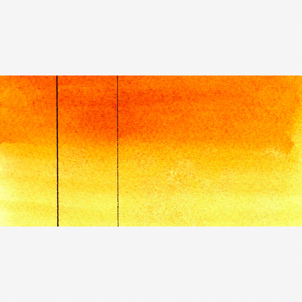 Sennelier : Watercolour Paint: Half Pan: Quinacridone Gold