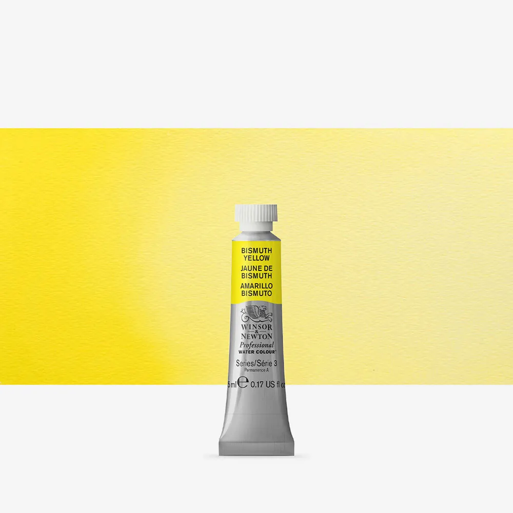 Winsor & Newton : Professional Watercolor : 5ml : Bismuth Yellow