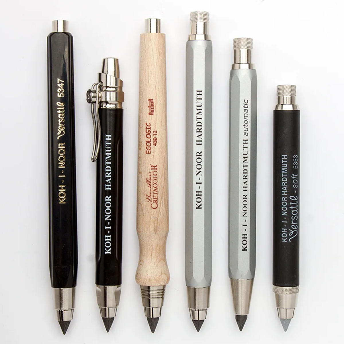 Different clutch pencils