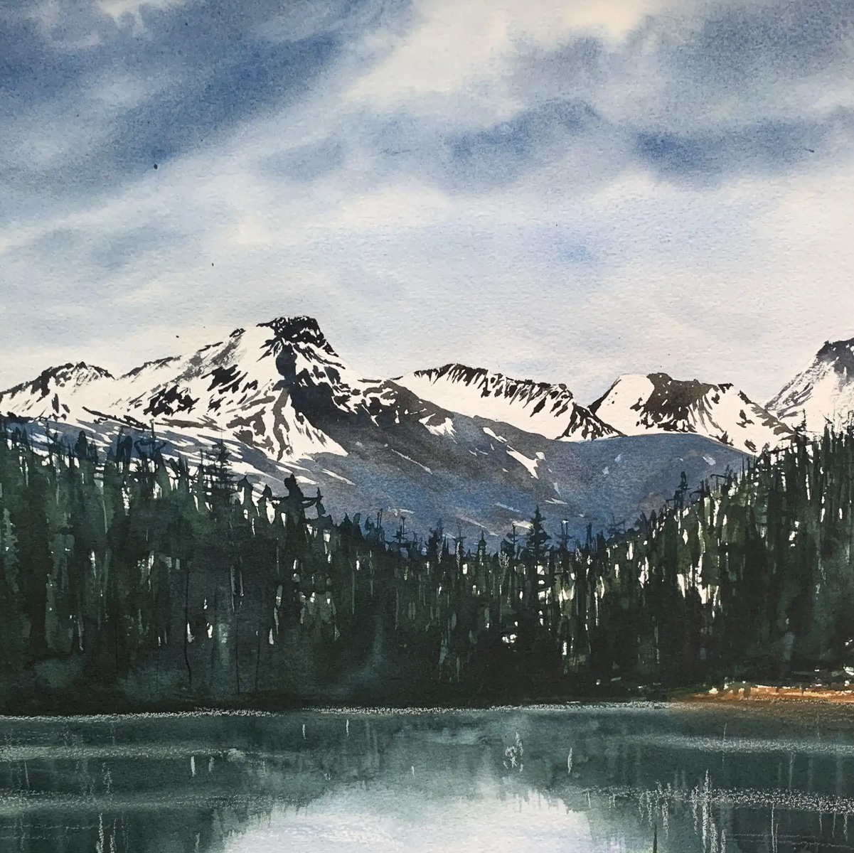Granulation in Watercolours: What is it and How to use it?