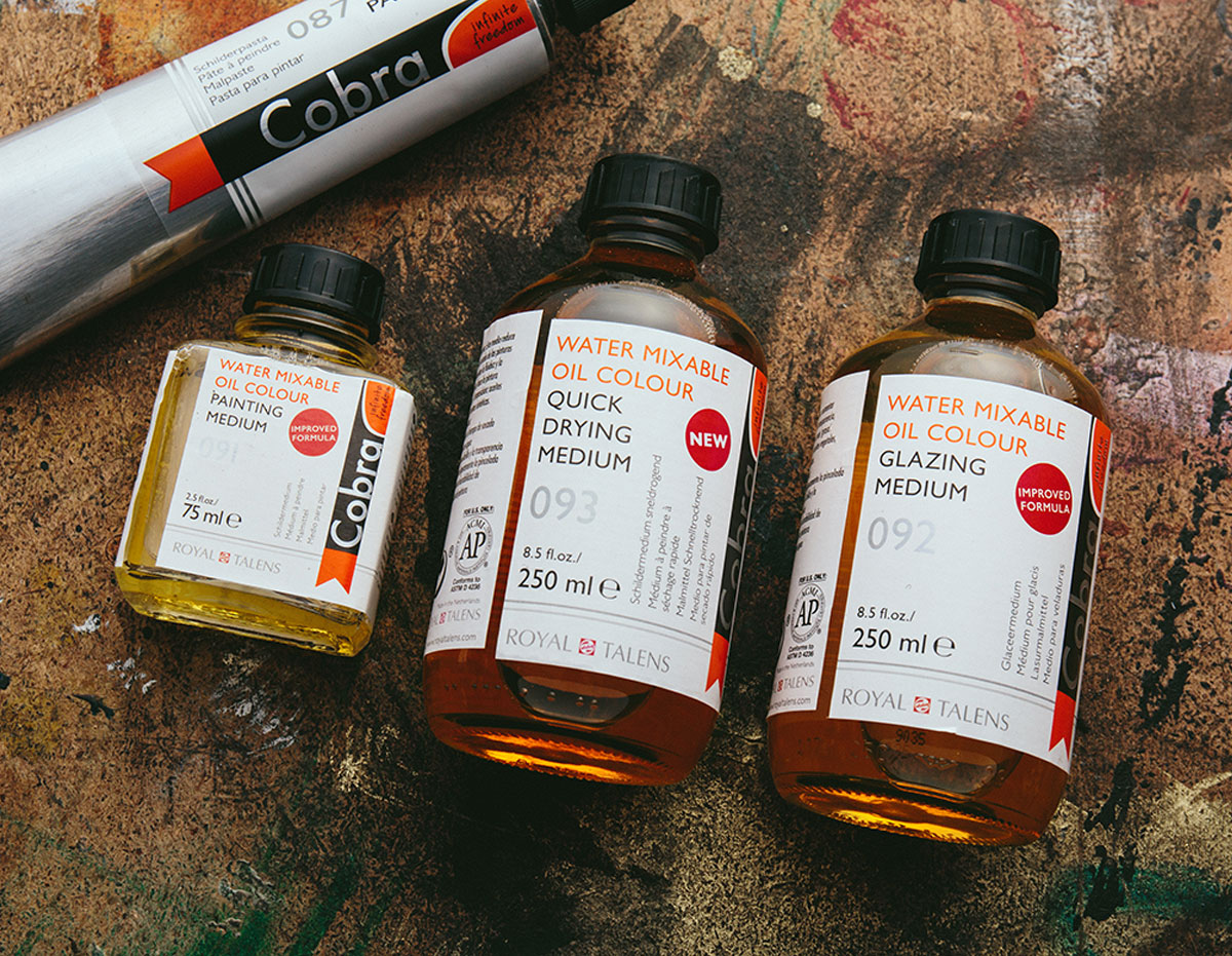 Cobra SolventFree Oil Paints and Mediums Jackson's Art