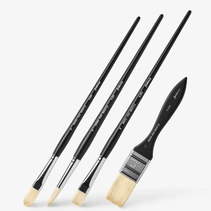 Jackson's : SHIRO Professional Hog Bristle Brushes : Series 301 / 302 / 304 / 306