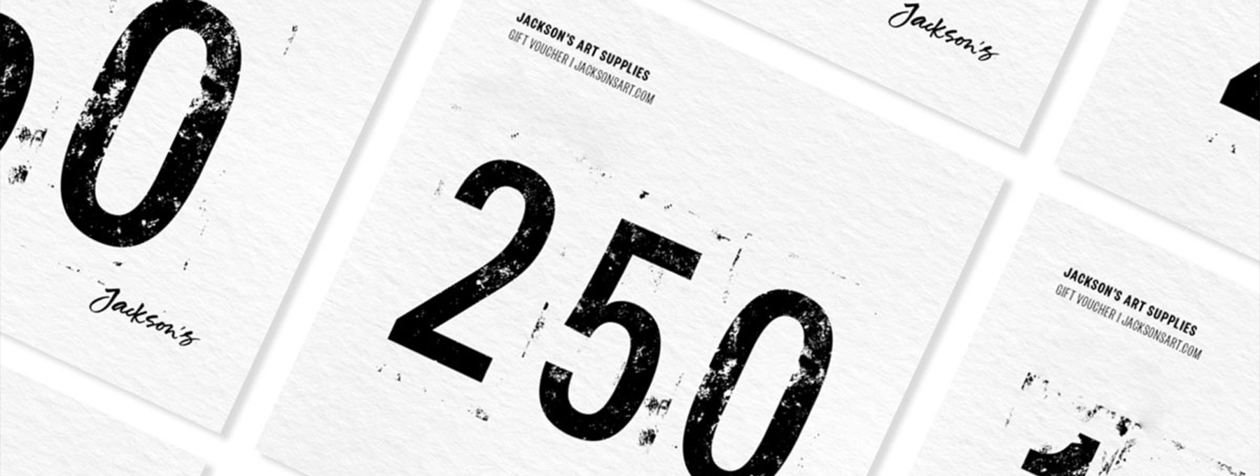 Gift Vouchers | Jackson's Art Supplies Gift Vouchers