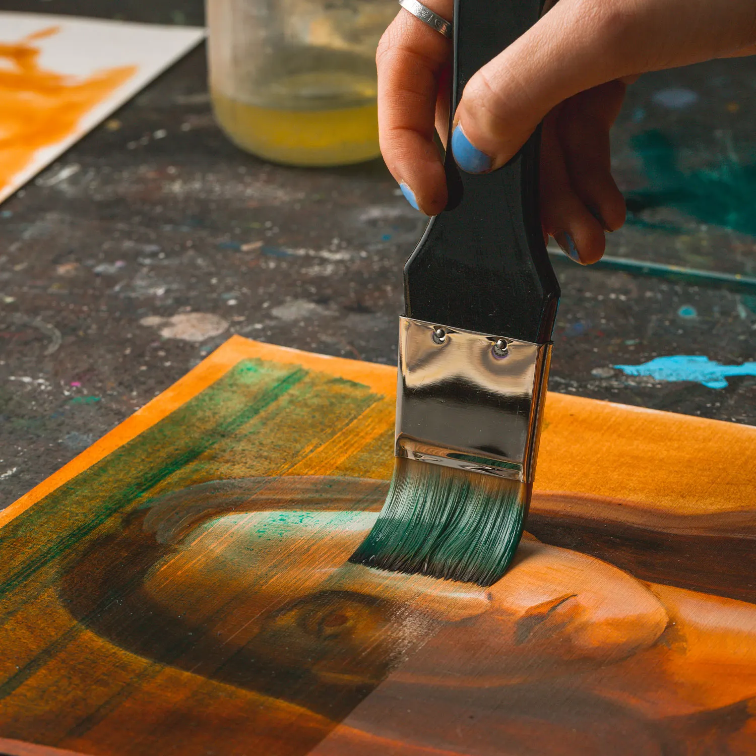 Glazing Painting Technique