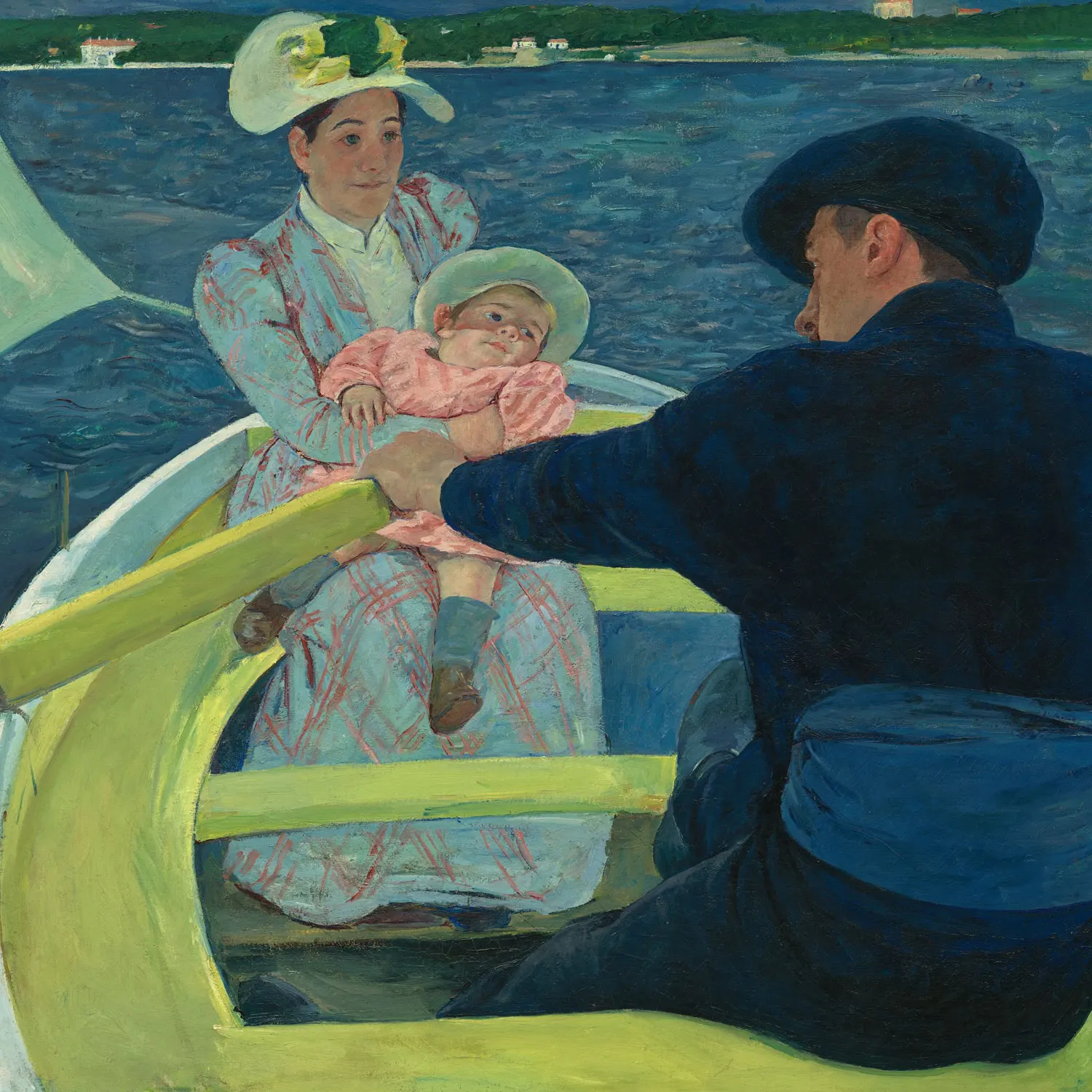Impressionist | Jackson's Art Mary Cassatt, The Boating Party, 1893/1894, oil on canvas, 90 x 117.3cm, 35 7/16 x 46 3/16 in, Chester Dale Collection, National Gallery of Art