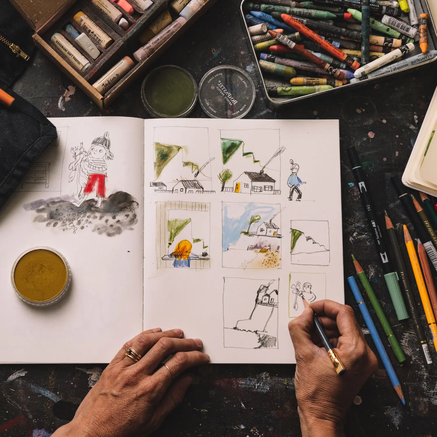Illustration | Jackson's Art Inside The Sketchbook of Sarah Dyer, Illustration