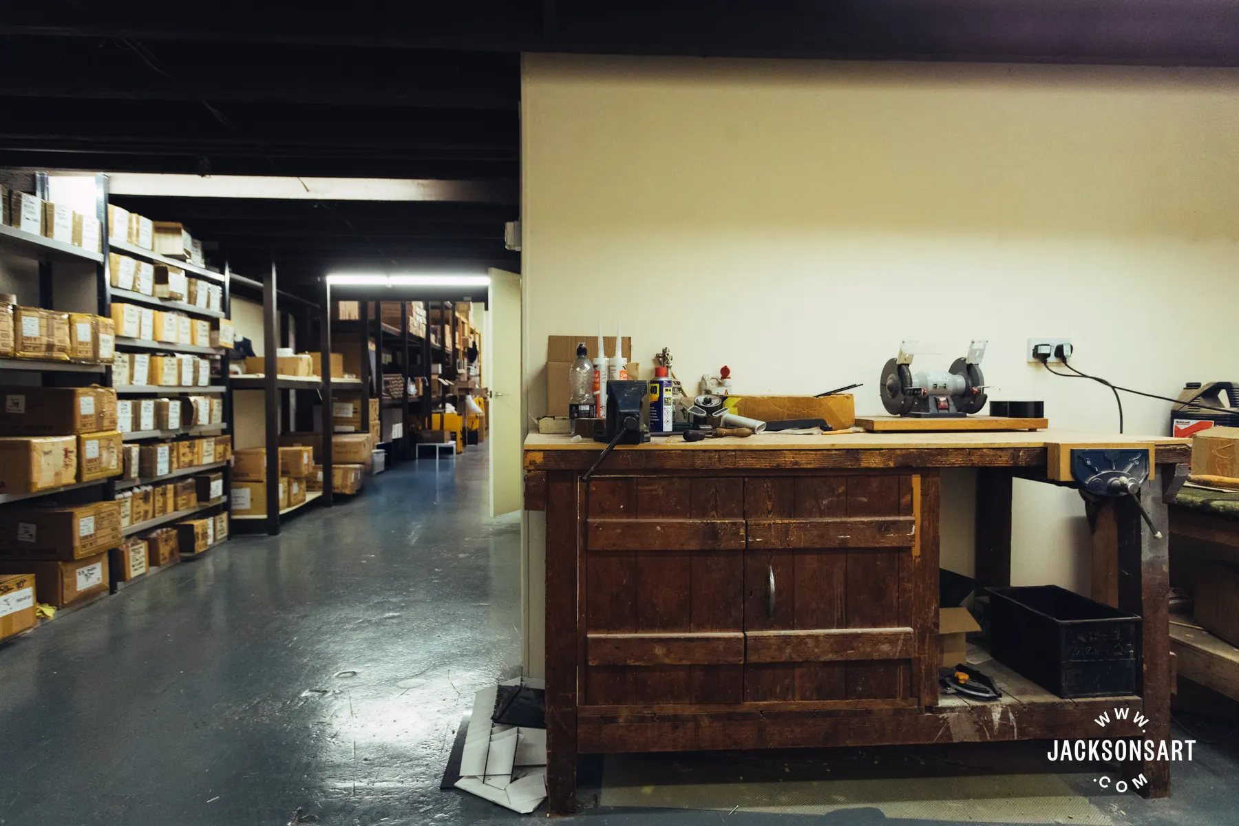 Entering the Pro Arte factory.