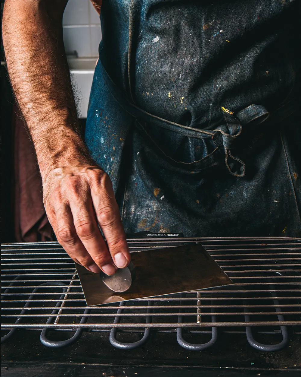 Traditional bitumen and wax-based grounds, dedicated acrylic grounds and resists, and materials for creating carborundum plates.