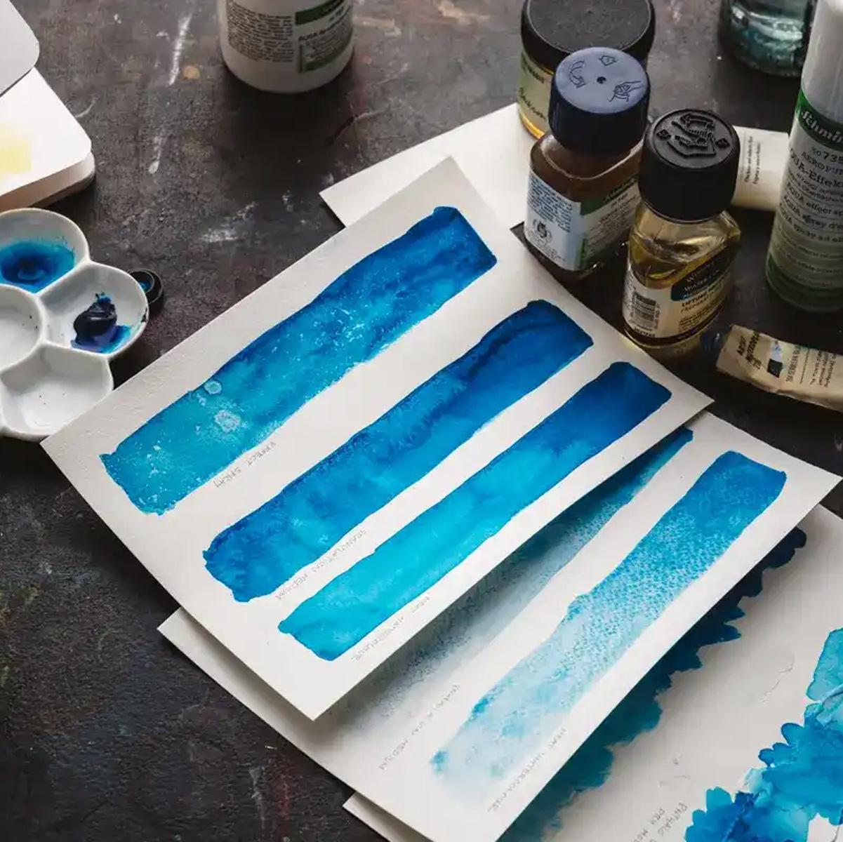 Your Comprehensive Guide To Watercolour Mediums