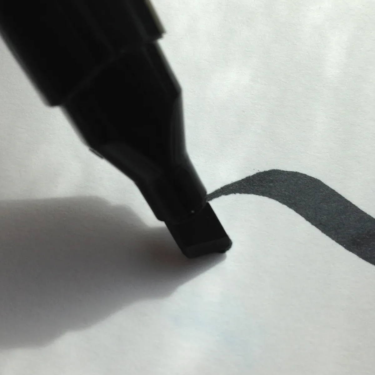 Drawing a line with a marker