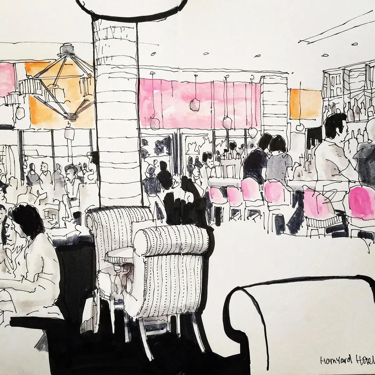 Hamyard Hotel by Phil Dean