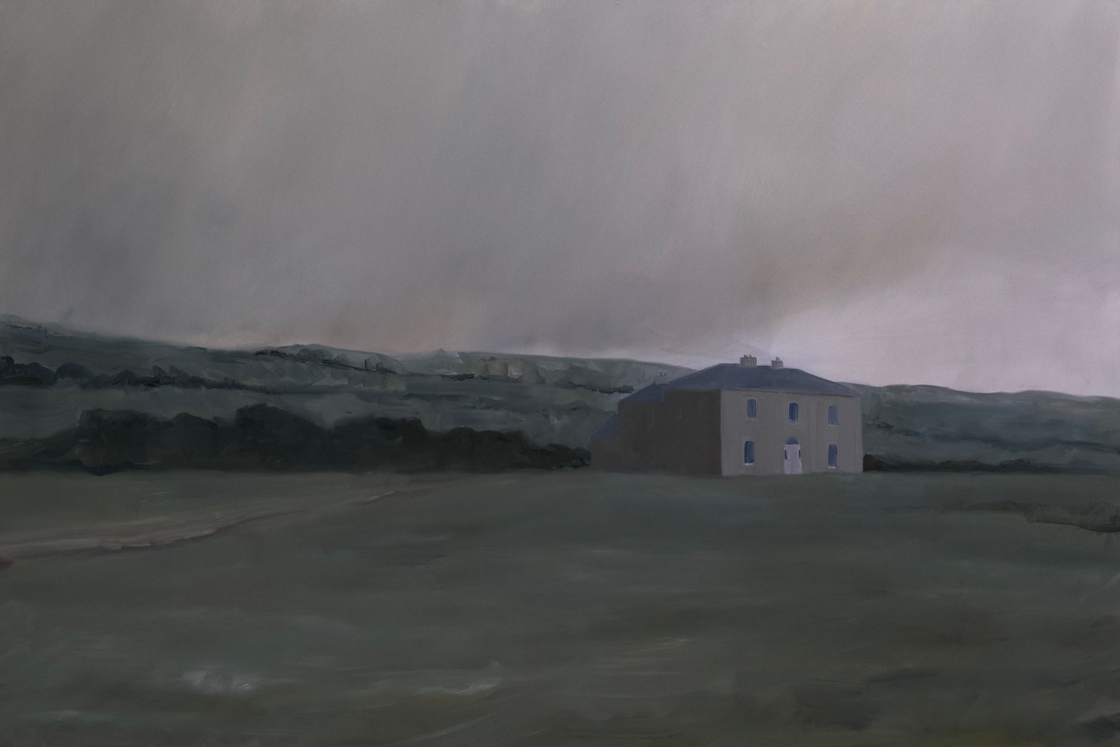 'Maybe I Like The Misery', Jason Rouse, Oil on panel, 120 x 180 x 5 cm
