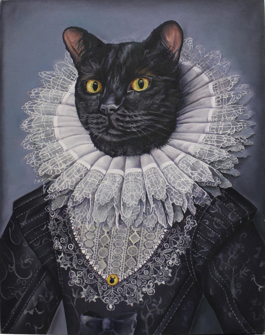 'Hekate', Kim Burns, Oil on canvas, 86 x 71 x 3 cm