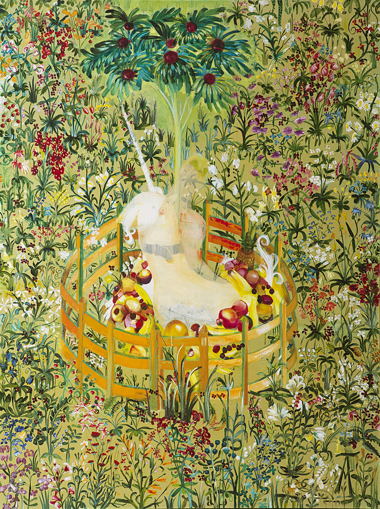 'Eve', Ambrus Gero, Oil on canvas, 200 x 150 cm