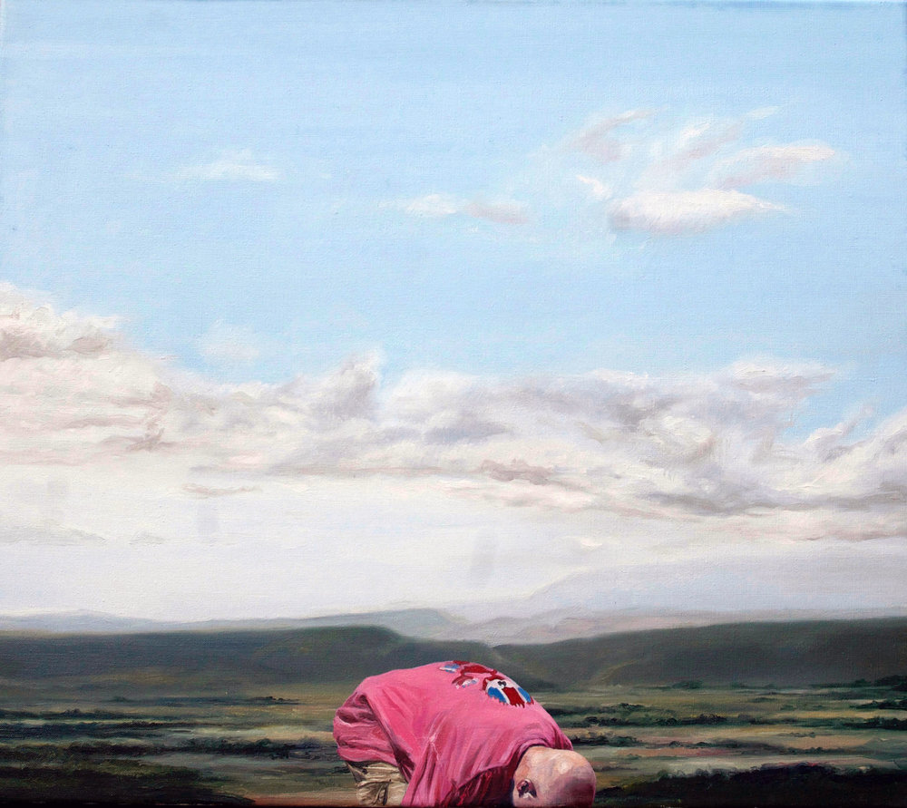 'Bibaud', Chris Stevens, Oil on canvas, 70 x 80 x 5 cm