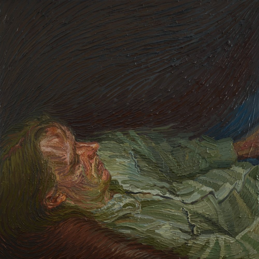 'Chris', Charlie Schaffer, Oil on canvas, 75 x 75 cm