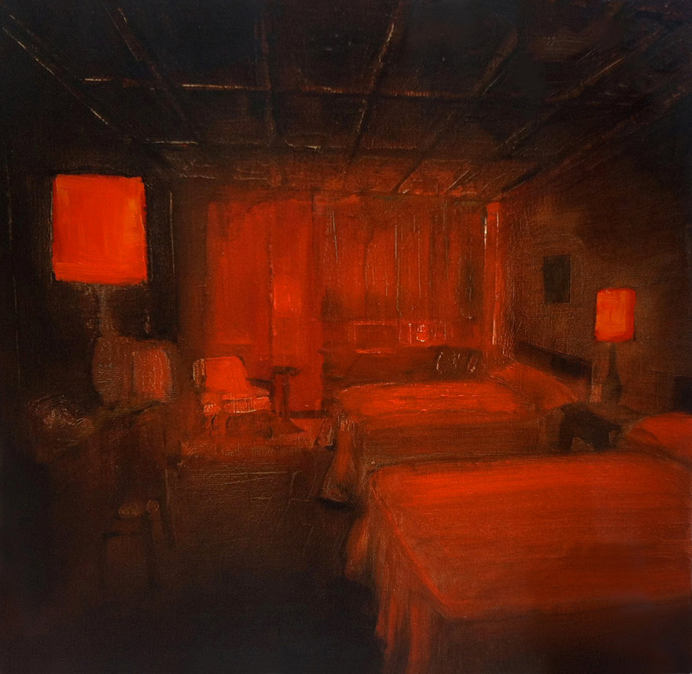 'Phenomena (23)', Jarik Jongman, Oil on canvas, 50 x 50 x 5 cm