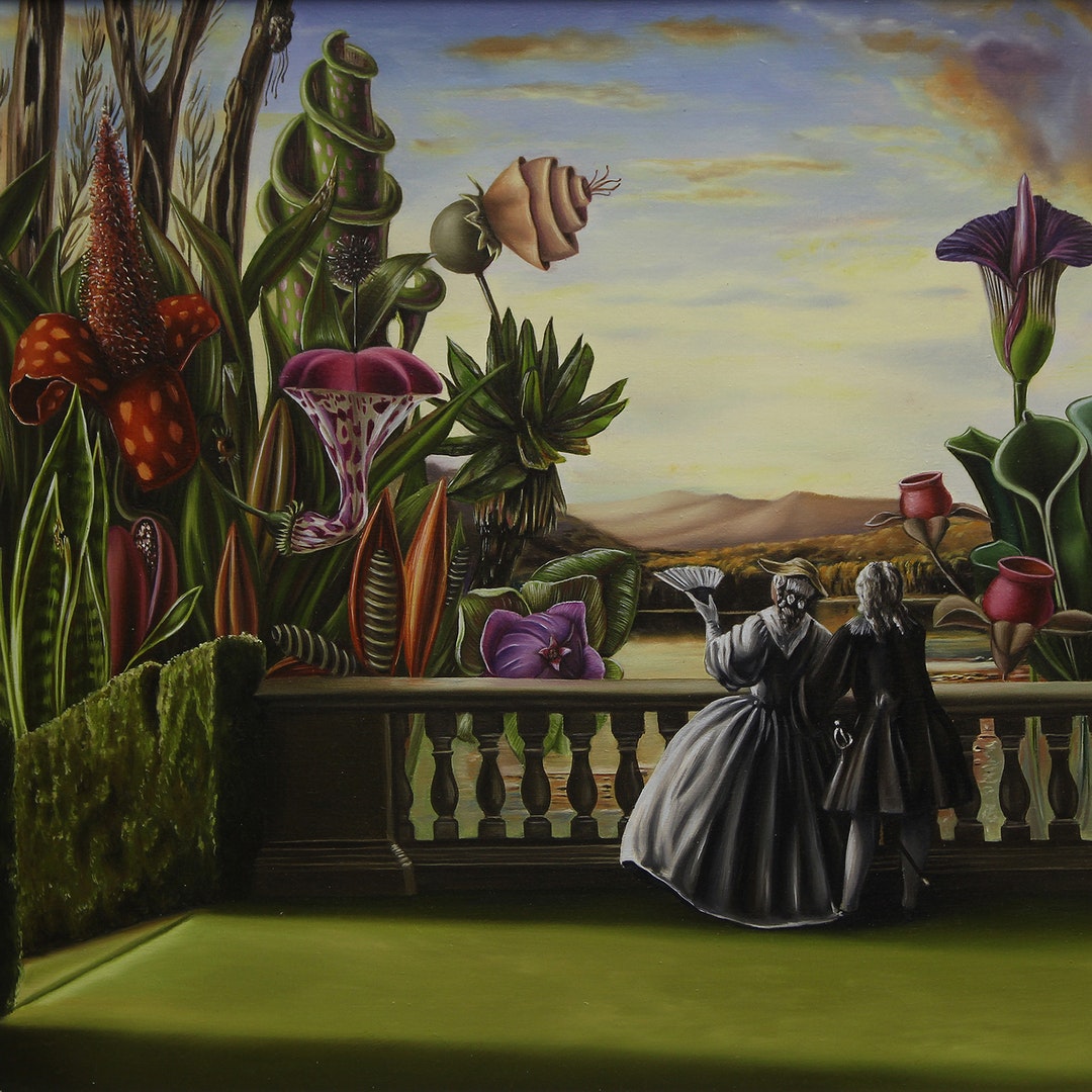 'Caprice#1', Chiara Bertolin, Oil on panel, 30 x 30 cm