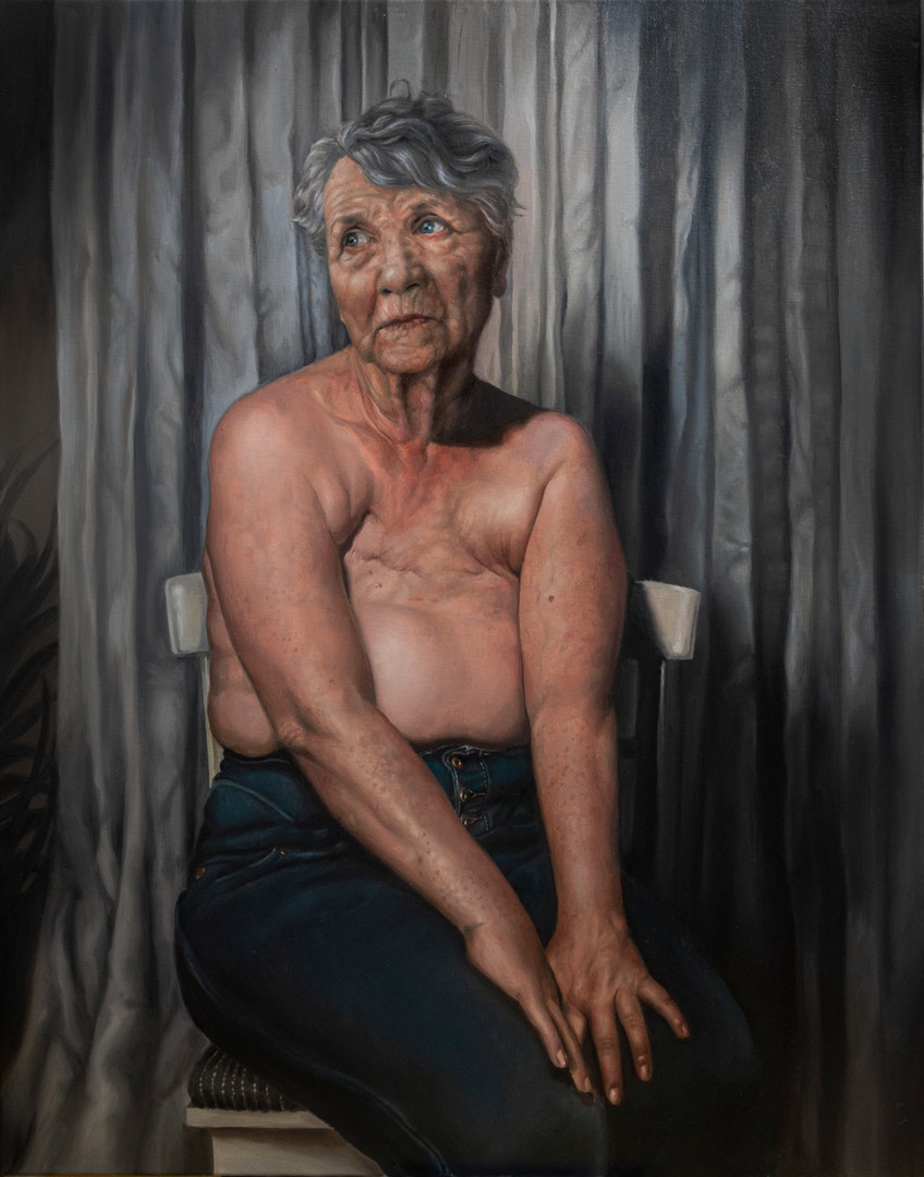 'Calm after storm', Dorian Radu, Oil on linen, 76 x 60 cm
