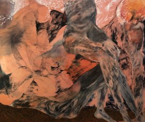 'Body II', Lucy Neish, Oil on canvas, 180 x 140 cm