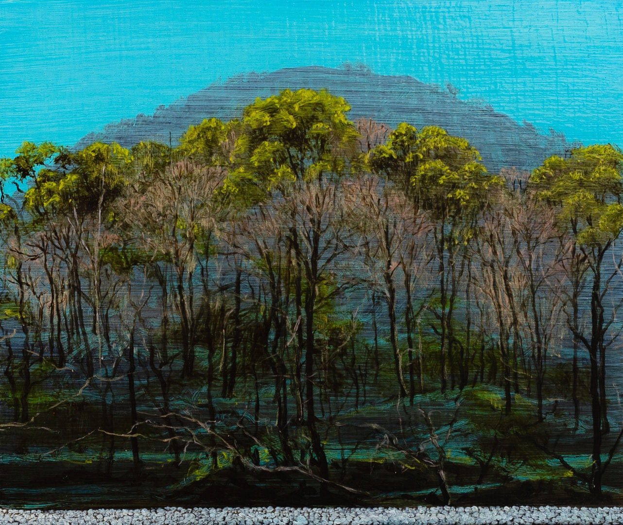 'Beginnings', Rachel McDonnell, Oil on linen, 25 x 30 cm
