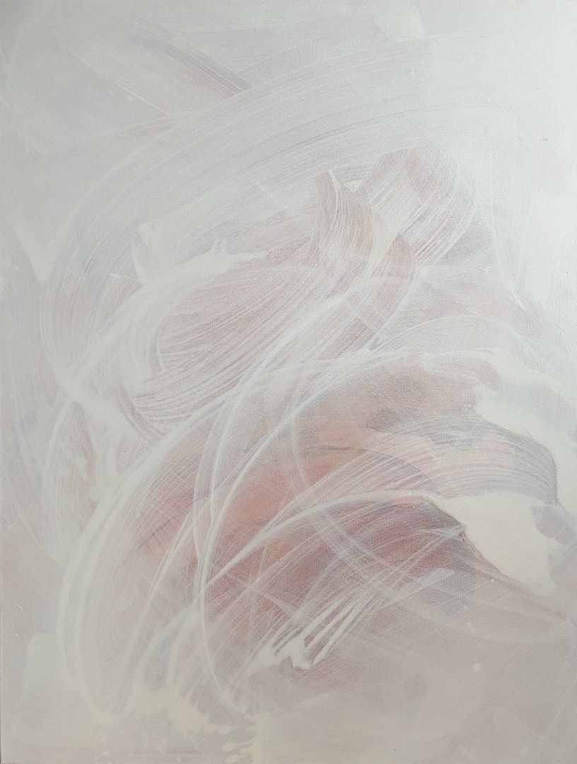 'Blood orange season', Catherine Chen, Acrylic on canvas, 150 x 115 cm