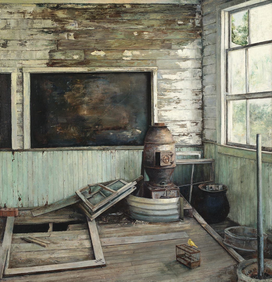Mine No. 23', Livia Erwin, Oil on linen, 152 x 157 cm