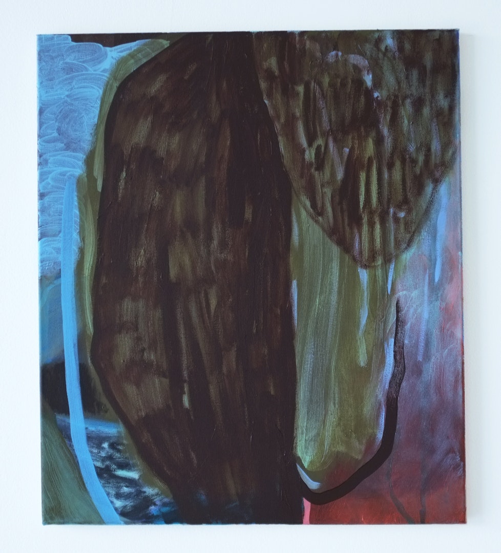 'I cannot find my feet', Rhiannon Inman-Simpson, Oil on canvas, 60 x 70 cm