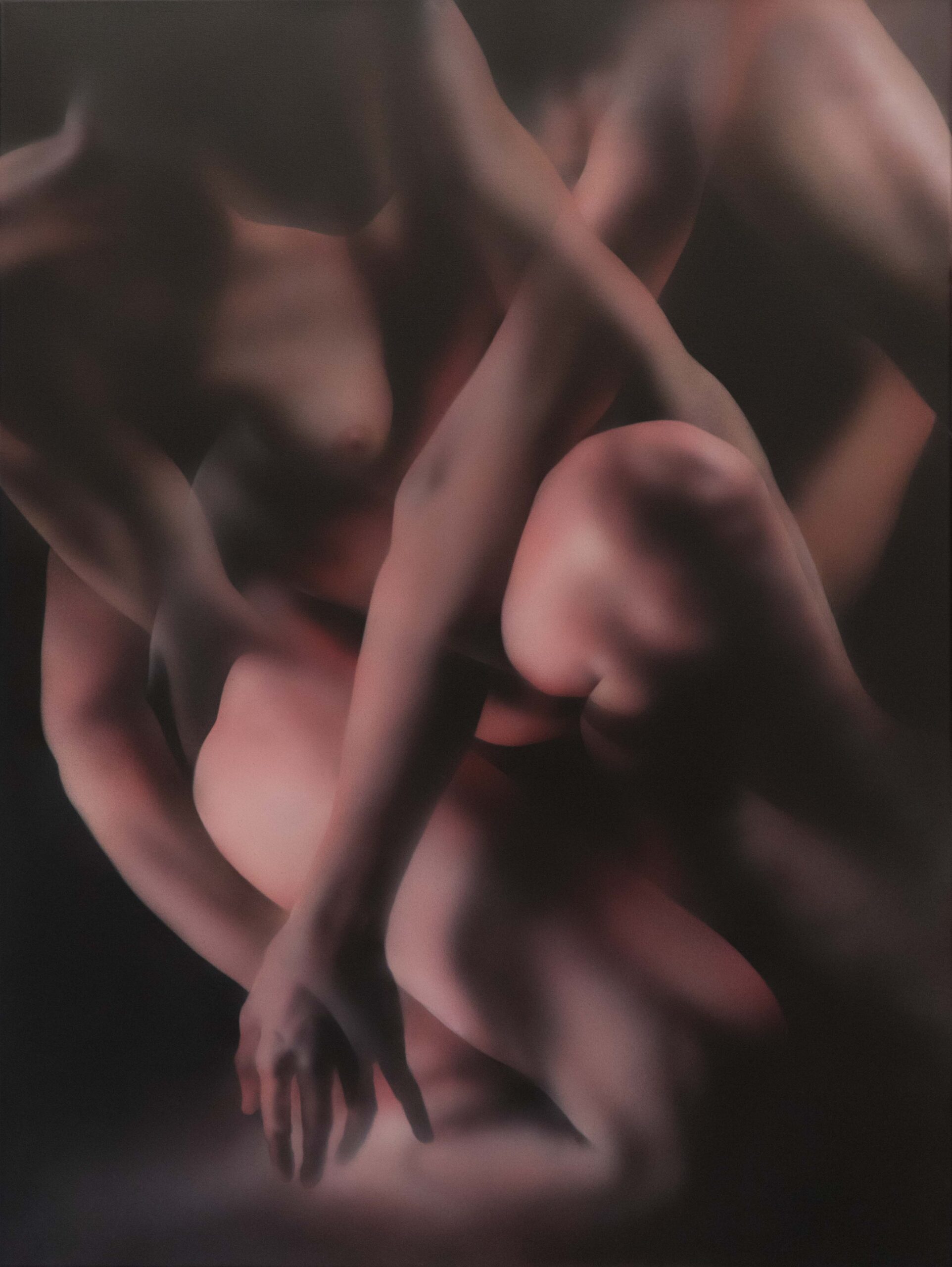 'Selves 4', Darya Hancharova, Acrylic on canvas, 120 x 90 cm