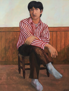 'Lorenzo', Lily Snowden-Fine, Oil on canvas, 91.5 x 76 cm