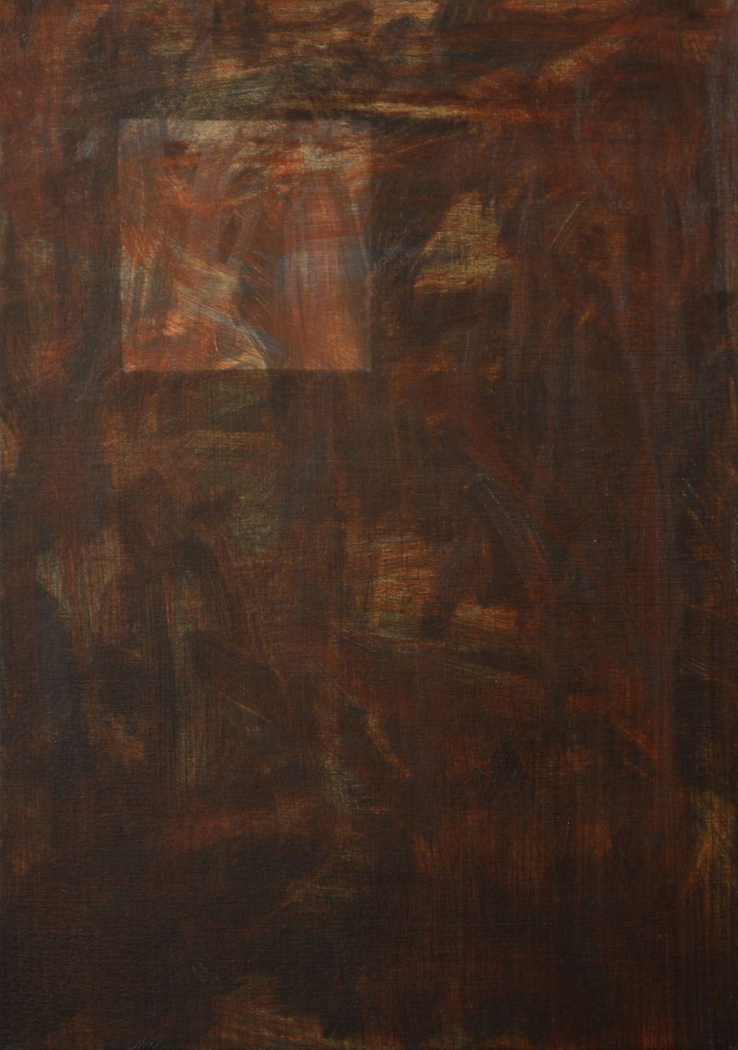 'B-320', Matthew Karl Thomas, Oil on calico, 30 x 21 cm