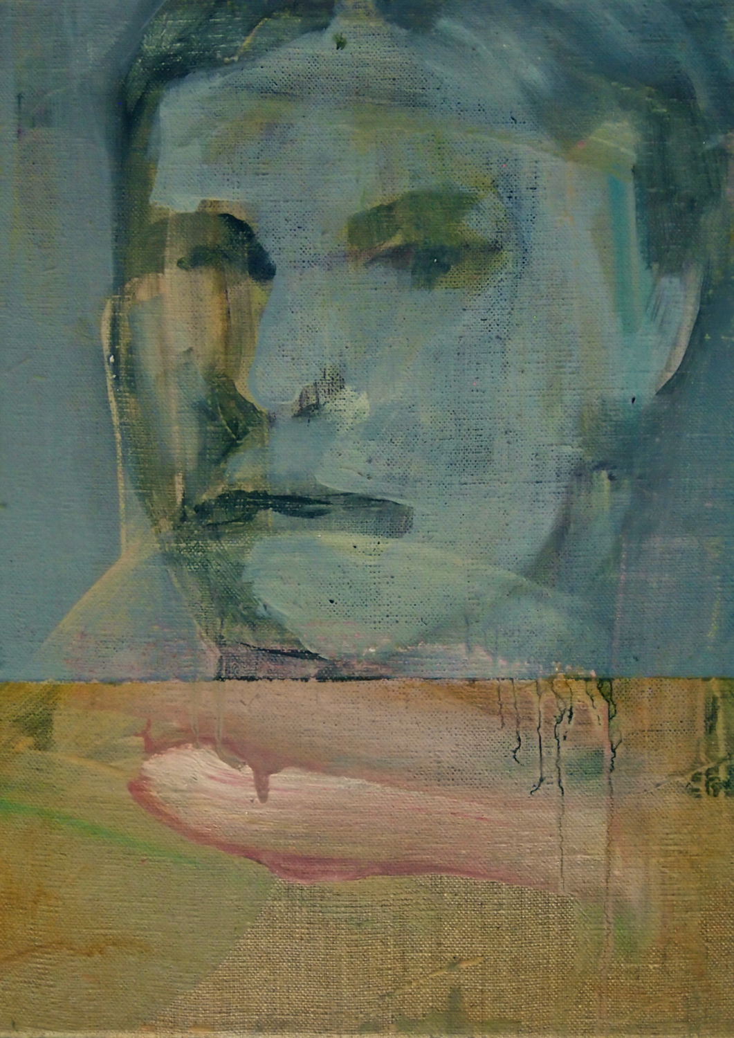 'Officium', Paul Mowat, Oil on linen, 50 x 40 cm