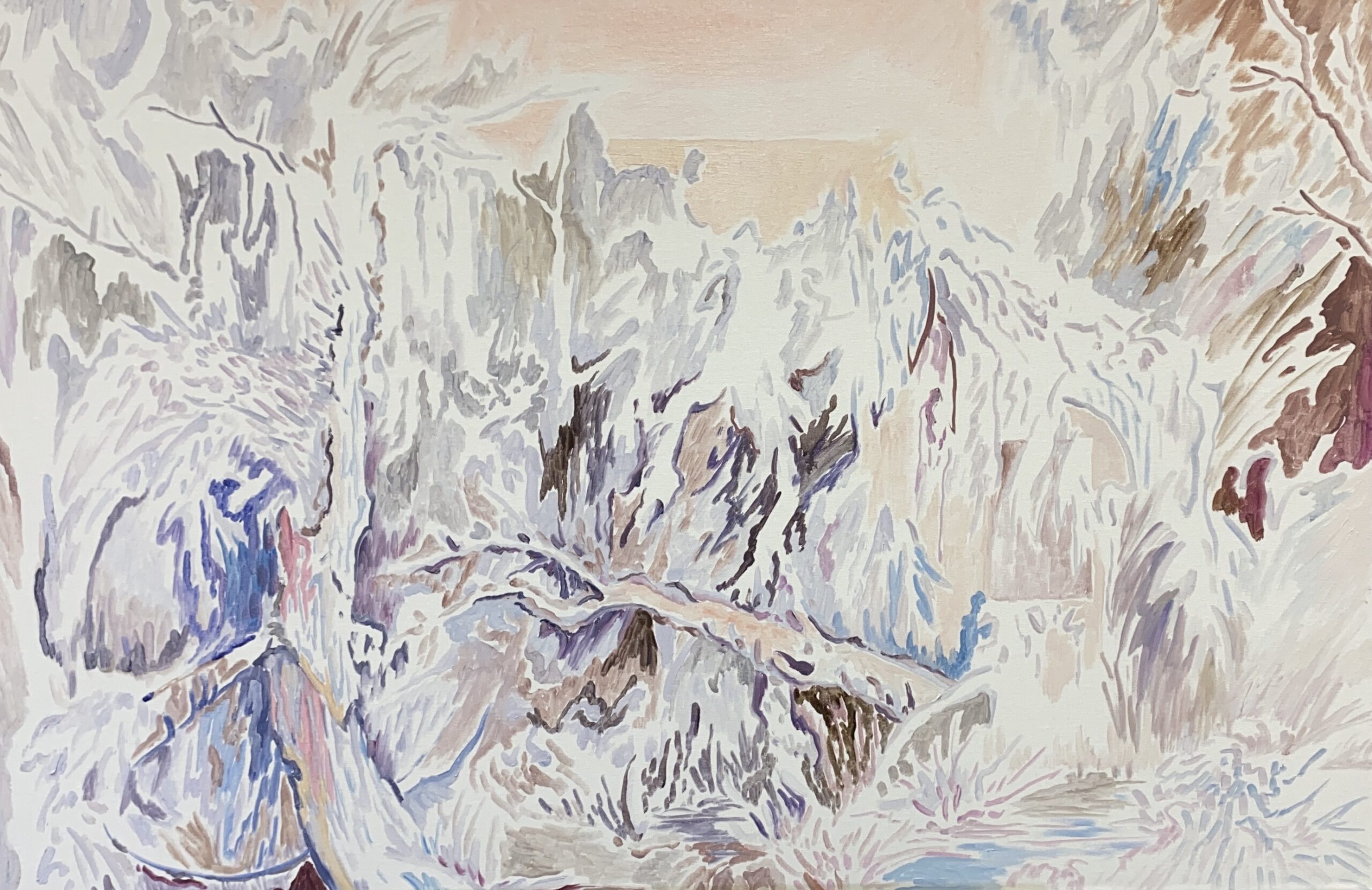 'Awaken I', Yee Tin Fung, Oil on canvas, 60 x 80 cm